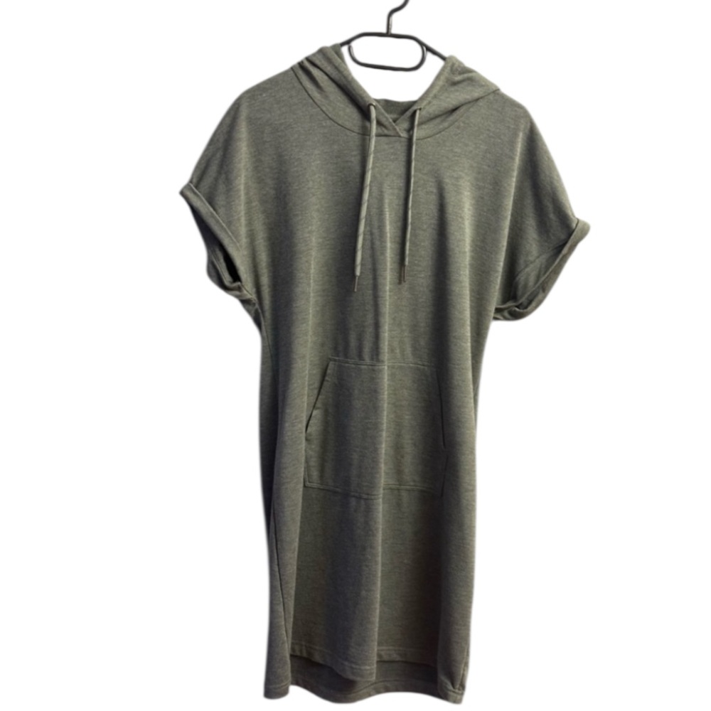 Kyodan Olive Hoodie Dress Large - Picture 2 of 7